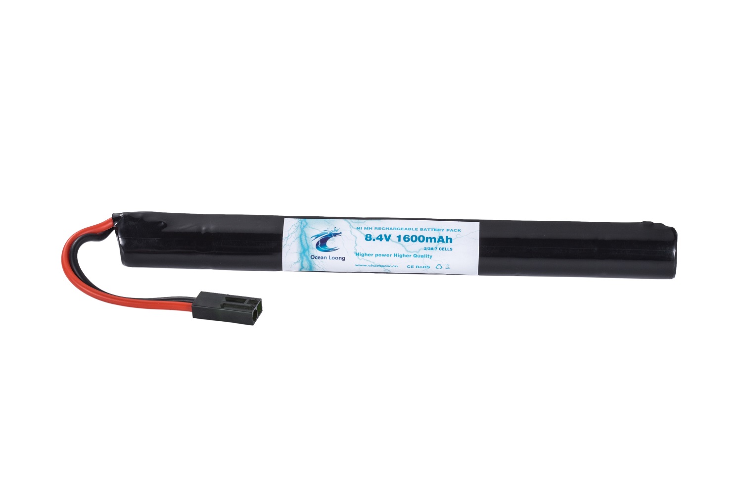 8.4V 1600mAh Stick NiMH Battery